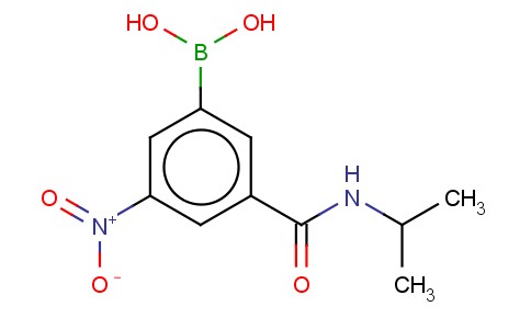 3-(N-ISOPROPYLAMINOCARBONYL)-5-NITROPHENYLBORONIC ACID